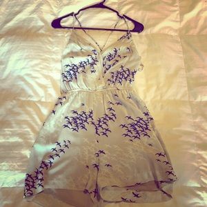 Bcbg bird romper